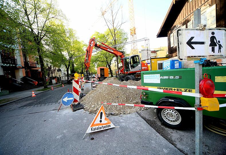 Das denkmalgeschützte Jägerhäusl wird derzeit wieder hergerichtet.