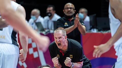 Fehlten nach dem Spiel die Worte: Bundestrainer Henrik Rödl.