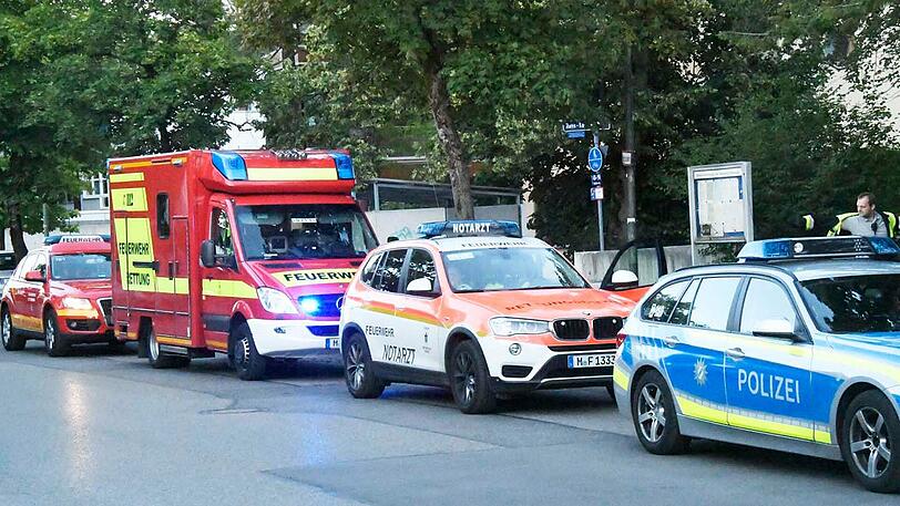 Das offenbar betrunkene Duo - die beiden hatten zuvor offensichtlich schon randaliert - flüchtete, wurde aber bereits einige hundert Meter entfernt von der Polizei gestellt und überwältigt.