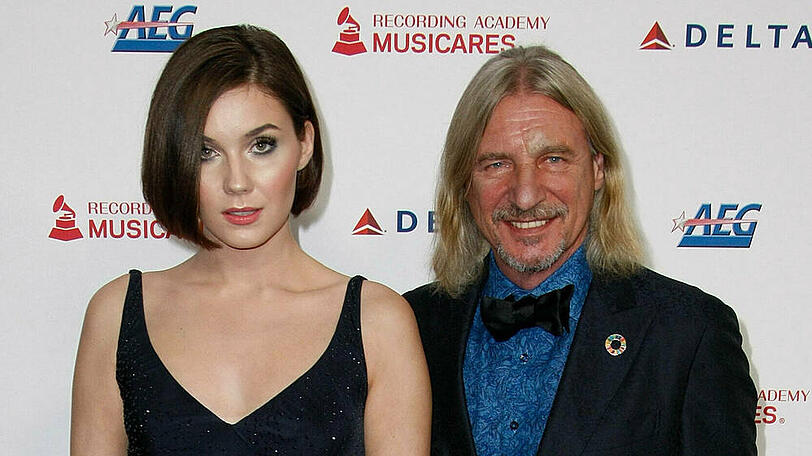 Nathalie Volk und Frank Otto bei einem Auftritt im Januar 2020 in Los Angeles