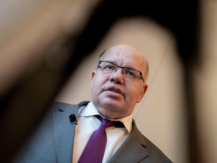 Bundeswirtschaftsminister Peter Altmaier in einem Interview mit Journalisten der Deutschen Presse-Agentur.
