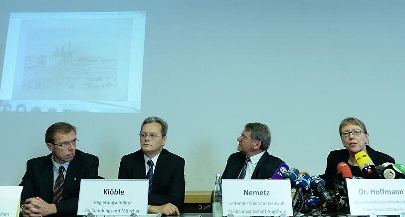 Pressekonferenz zum Schwabinger Kunst-Schatz: Die Bilder