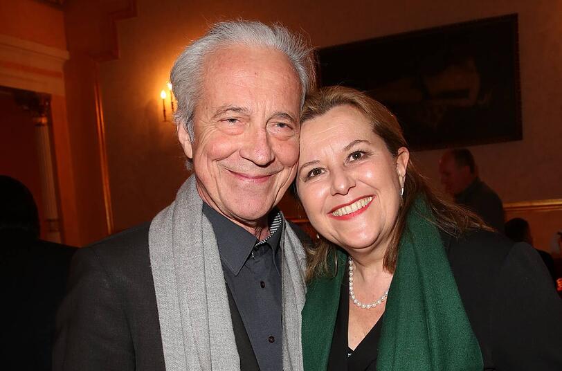 Galerist Karl Pfefferle und Ehefrau Bernadette Martial-Pfefferle.