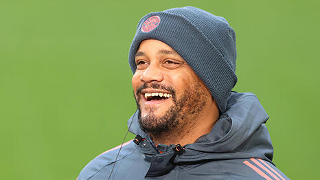 Hat viel Grund zur Freude in dieser Saison: Bayern-Trainer Vincent Kompany.