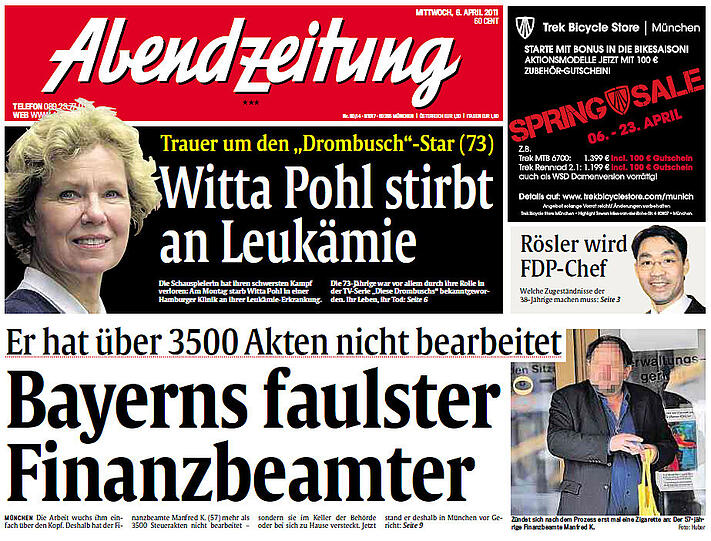 Jahres-Rückblick: Rückblick: Das Jahr 2011 in AZ-Schlagzeilen - München - Abendzeitung München