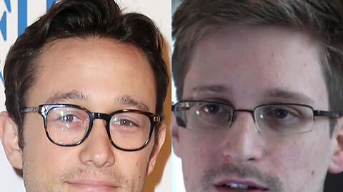 Joseph Gordon-Levitt (l.) ist demnächst als Edward Snowden zu sehen
