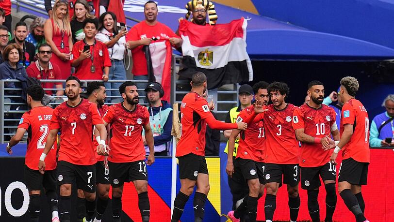 &Auml;gypten ging fr&uuml;h in F&uuml;hrung.
