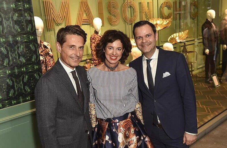 Konen-Chefs und Gastgeber: Peter Eberle, Dr. Gabriele Castegnaro und Tobias Ponn