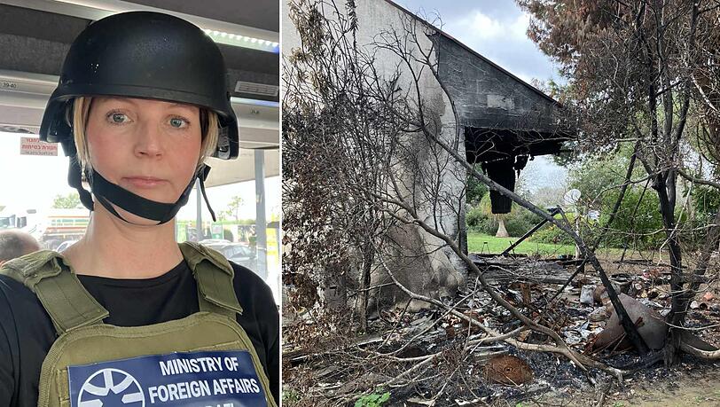 Politik-Redakteurin Heidi Geyer in Israel.