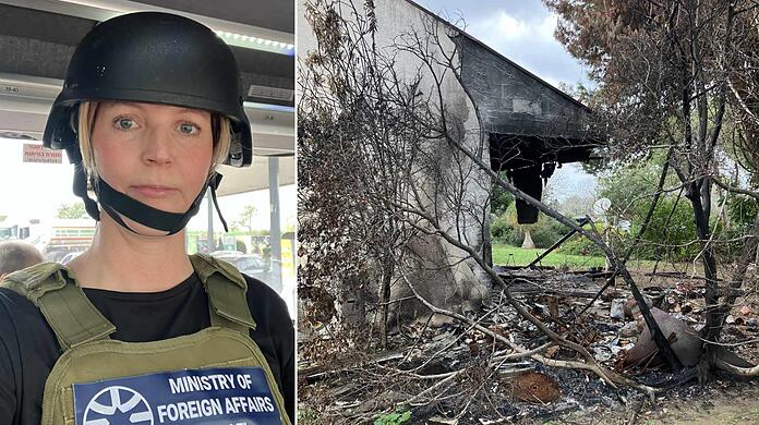 Politik-Redakteurin Heidi Geyer in Israel.