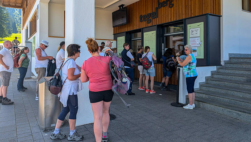 Die Talstation der Tegelbergbahn im Allg&auml;u - auch hier waren Einbrecher aktiv.