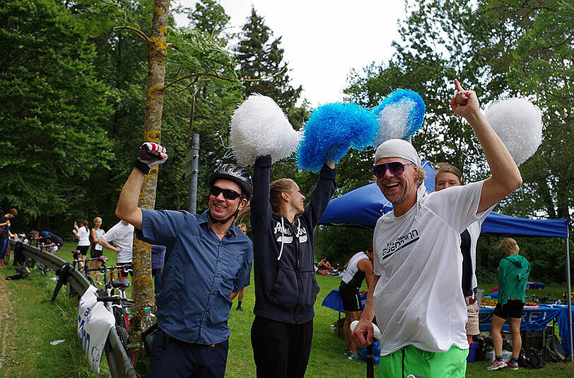 Der Bayerische Eisenmann 2015: Ein rundum gelungener Triathlon am stürmischen Starnberger See.