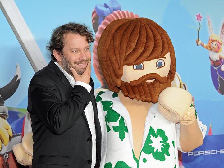 Im neuen "Playmobil"-Film leiht der Schauspieler Christian Ulmen einem gut gelaunten Überlebenskünstler seine Stimme.