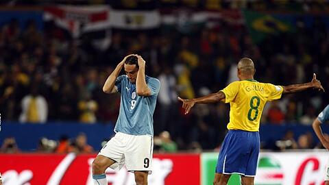 Madonna, was für eine Klatsche! Das 0:3 gegen Brasilien passt exakt in Luca Tonis Anti-Lauf.Foto: dpa