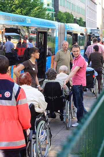 Und der Höhepunkt der Flutwelle war noch nicht erreicht.