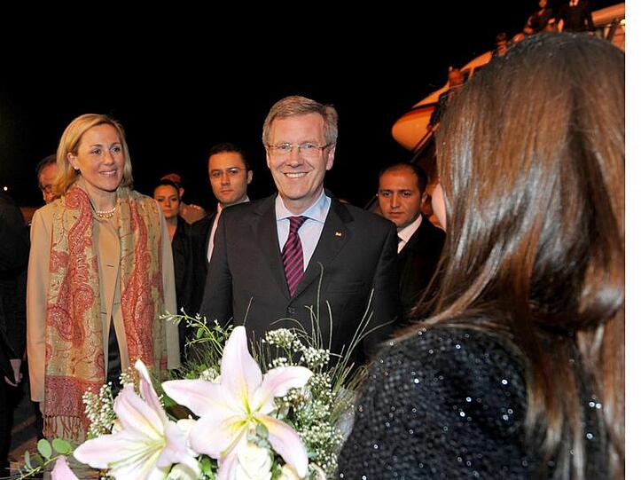 Bettina und Christian Wulff sind wieder glücklich