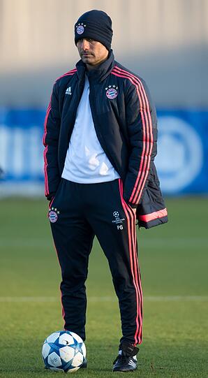 Die Bilder vom Abschlusstraining der Bayern vor dem Champions-League-Spiel gegen Olympiakos Piräus.