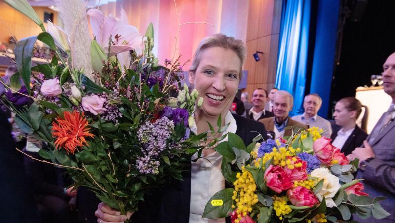 Alice Weidel ist zur Landesvorsitzenden der AfD in Baden-Württemberg gewählt worden. Alice Weidel ist zur Landesvorsitzenden der AfD in Baden-Württemberg gewählt worden.