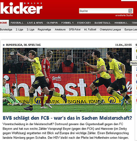 FC Bayern: Dortmund gegen Bayern: Die Pressestimmen - FC Bayern - Abendzeitung München