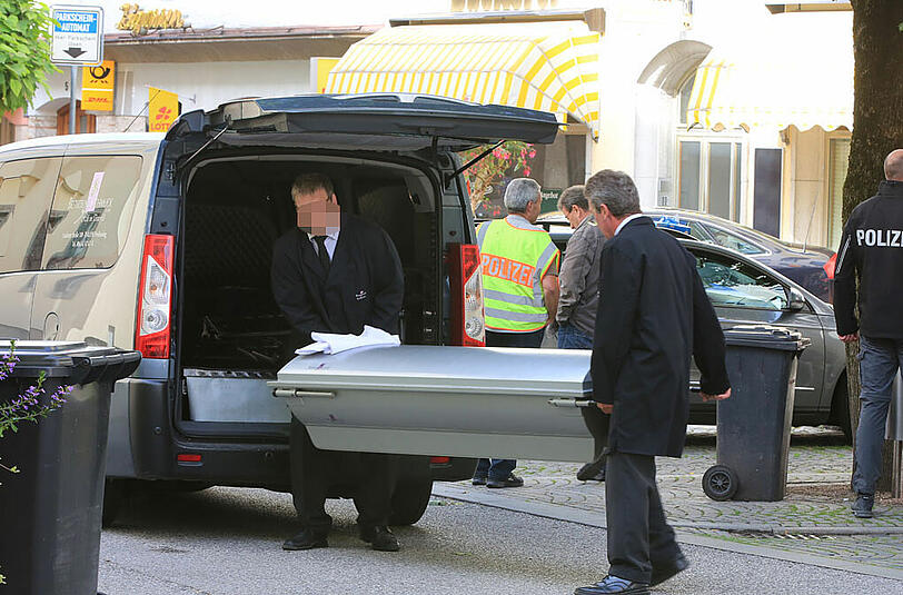 Mord in Bad Reichenhall - die Bilder vom Tatort.