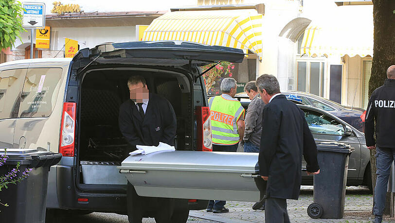 Mord in Bad Reichenhall - die Bilder vom Tatort.
