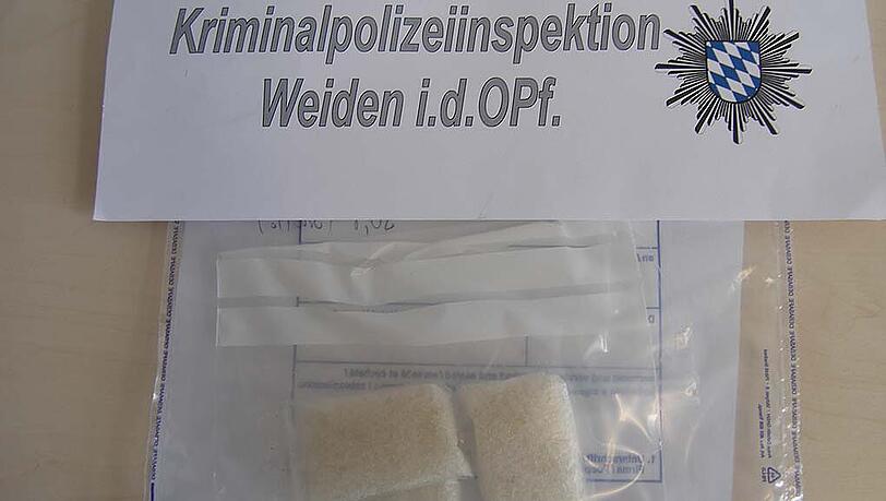 Das Crystal Speed, welches während der Verkehrskontrolle bei der Frau gefunden wurde. Das Crystal Speed, welches während der Verkehrskontrolle bei der Frau gefunden wurde.