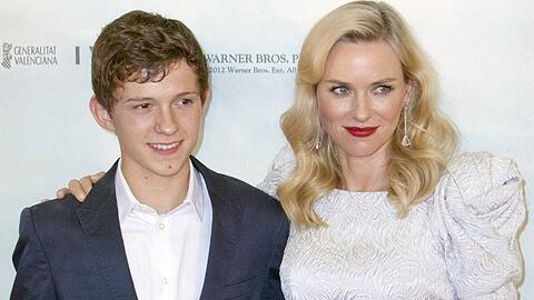 Tom Holland und Naomi Watts bei einer Premierenfeier zu "The Impossible" 2012.