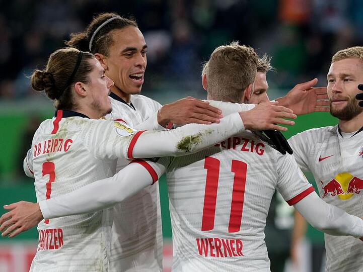 RB Leipzig feierte einen Kantersieg beim VfL Wolfsburg.