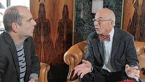 Professor Klaus Kastner im Gespräch mit AZ-Reporter Helmut Reister. Professor Klaus Kastner im Gespräch mit AZ-Reporter Helmut Reister.
