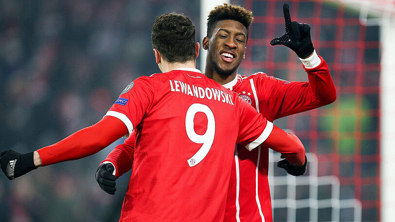 Kinglsey Coman: Note 2. Nach Erkältung wieder fit und für Ribéry im Team. Das zahlte sich aus! Initiator des 1:0 mit einem tollen Lauf über links, traf dann nach Lewandowski-Pass zum 2:0 (52).