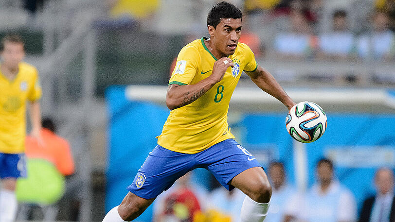 Paulinho, hier im Trikot der brasilianischen Nationalmannschaft, für die er bisher 39 Spiele absolvierte.