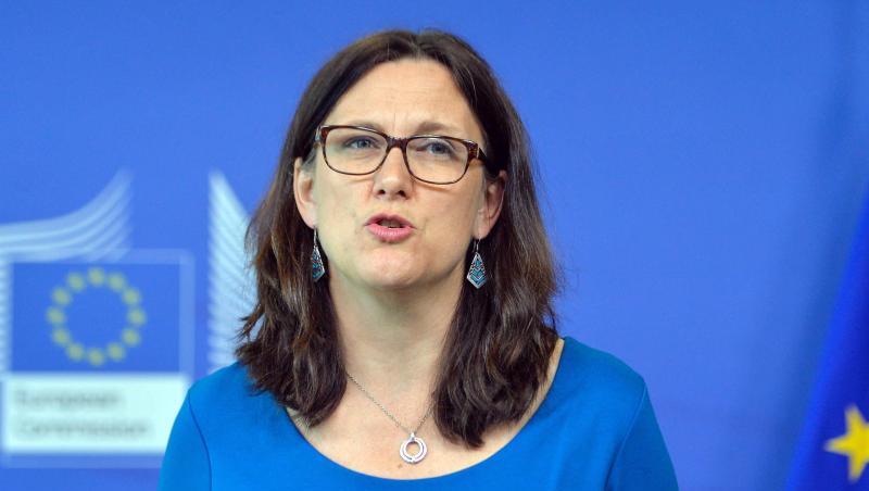 EU-Handelskommissarin Cecilia Malmström betonte, dass die neuen Sonderzölle nur dann eingeführt werden sollen, wenn sich der Subventionsstreit mit den USA nicht durch Verhandlungen lösen lässt.