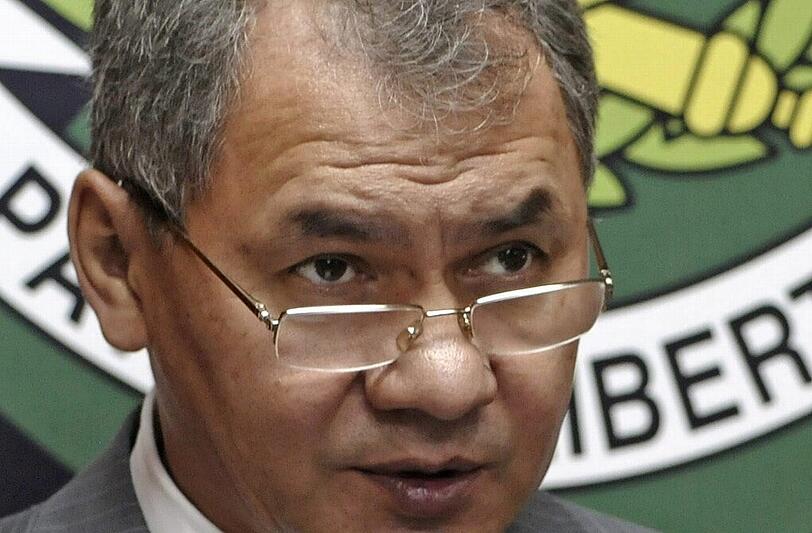 Verteidigungsminister Sergej Schoigu: "Eine schwarze Katze im dunklen Raum, die nicht da ist."