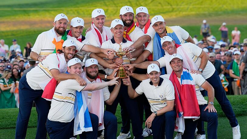 Europa gelang die Titelverteidigung im Ryder Cup.