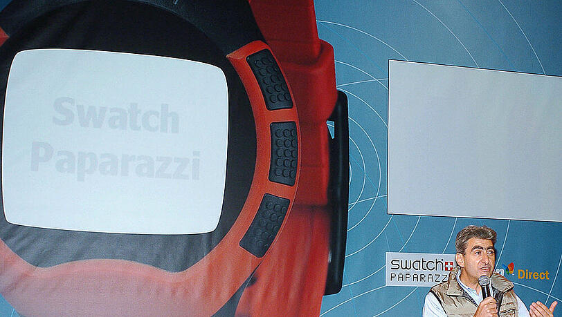 Swatch-Group-Chef Nick Hayek stichelt gegen Apple Swatch-Group-Chef Nick Hayek stichelt gegen Apple