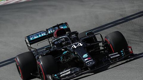 Lewis Hamilton will in Spanien die Pole Position erobern.