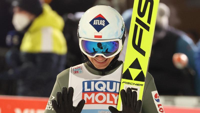 Erster bei der Qualifikation on Bischofshofen: Kamil Stoch.