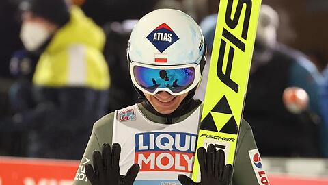 Erster bei der Qualifikation on Bischofshofen: Kamil Stoch.