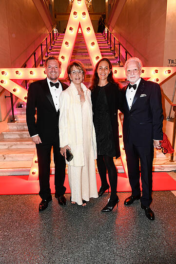 Georg von Werz mit Ehefrau Swantje, Sohn und Schwiegertochter Georg von Werz mit Ehefrau Swantje, Sohn und Schwiegertochter