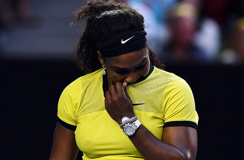Sie fühle sich nicht hundertprozentig, erklärte Serena Williams in einer Mitteilung auf der Turnier-Homepage.