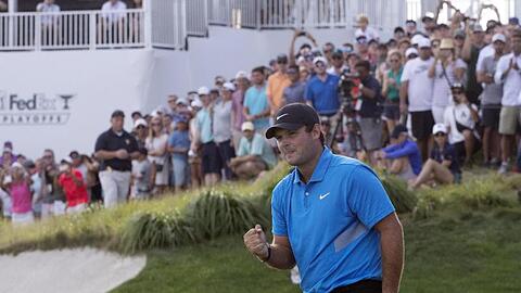 Triumphierte beim ersten FedExCup-Playoff: Patrick Reed.