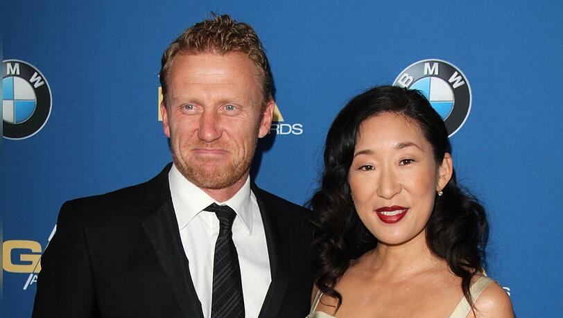Kevin McKidd und Sandra Oh spielten in "Grey's Anatomy" ein Ehepaar.