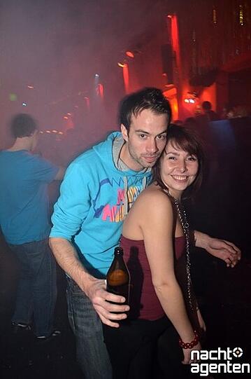 Zurück in die Zukunft in der Nachtgalerie (Samstag 14.01.12). Noch mehr Fotos unter: www.nachtagenten.de.