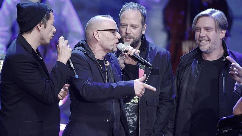 Die Fanta 4 bei ihrem Auftritt bei "Wetten, dass..?" in Freiburg Die Fanta 4 bei ihrem Auftritt bei "Wetten, dass..?" in Freiburg