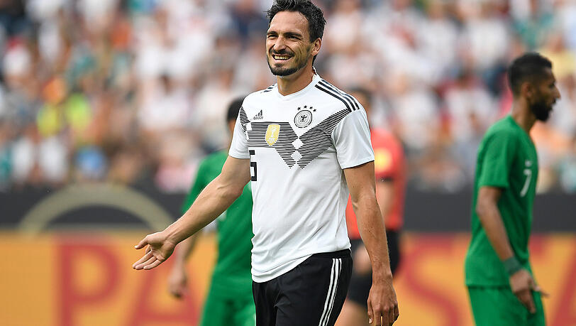 Mats Hummels spielt bei der WM in Russland in der Innenverteidigung. Mats Hummels spielt bei der WM in Russland in der Innenverteidigung.