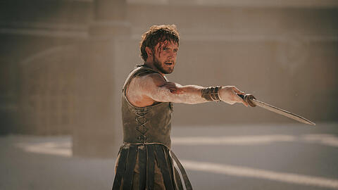 Paul Mescal als Lucius Verus.