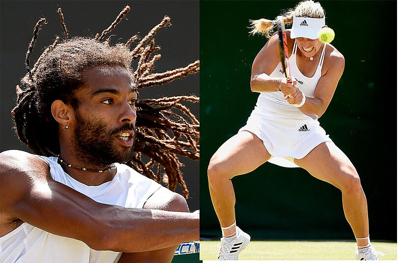 Angelique Kerber und Dustin Brown verpassen den Einzug ins Achtelfinale.