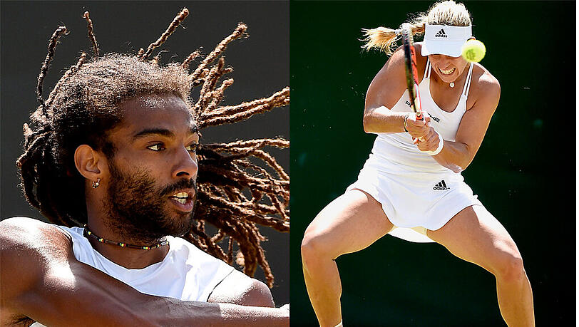 Angelique Kerber und Dustin Brown verpassen den Einzug ins Achtelfinale. Angelique Kerber und Dustin Brown verpassen den Einzug ins Achtelfinale.