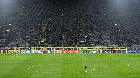 Beim Bundesliga-Kracher am Samstag sind 15.000 Fans im Signal Iduna Park.