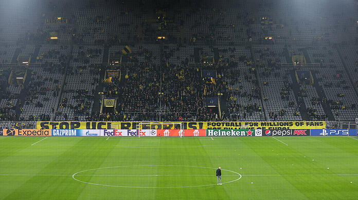 Beim Bundesliga-Kracher am Samstag sind 15.000 Fans im Signal Iduna Park.